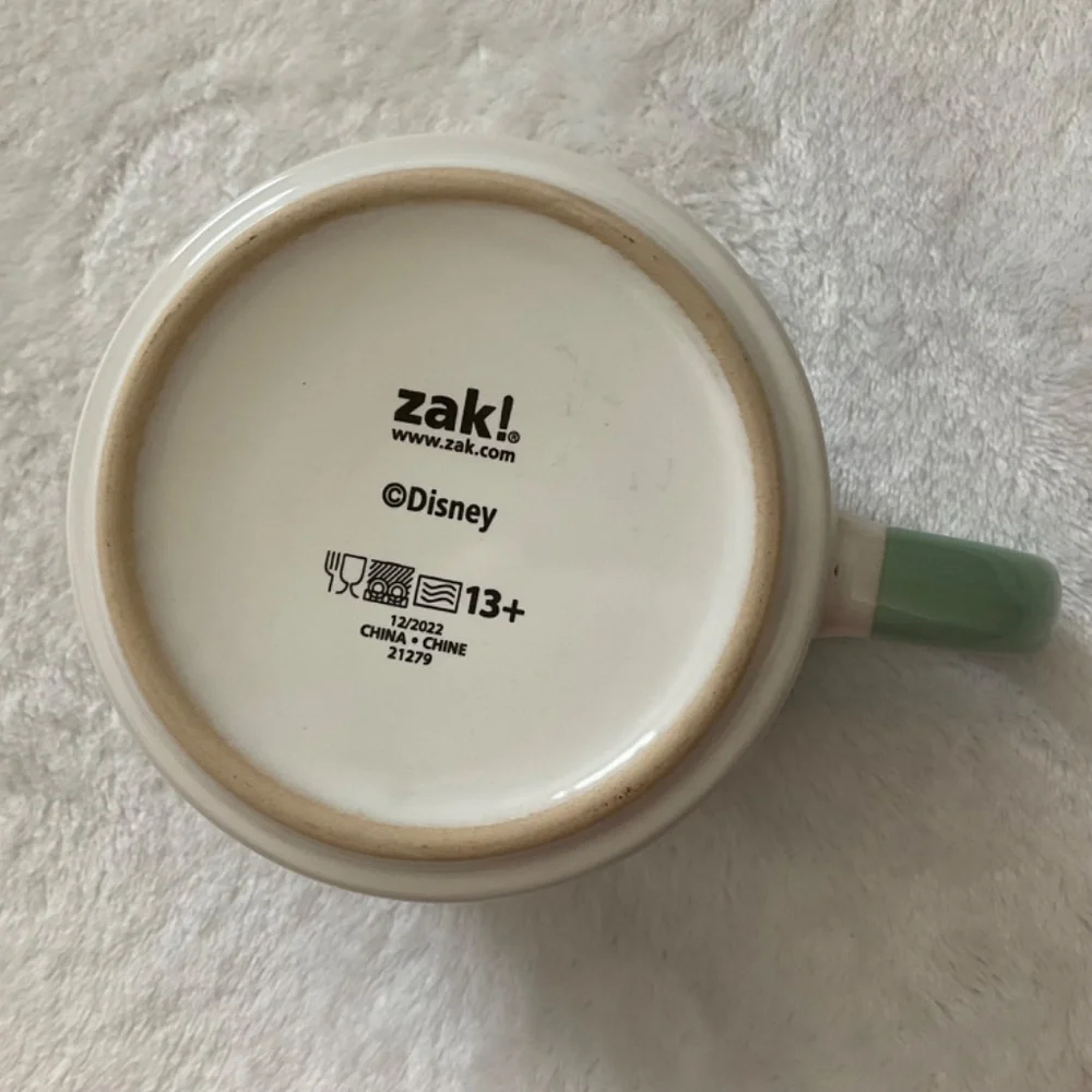 ZAK! Disney Princess Mug - Blue/Green/White‎